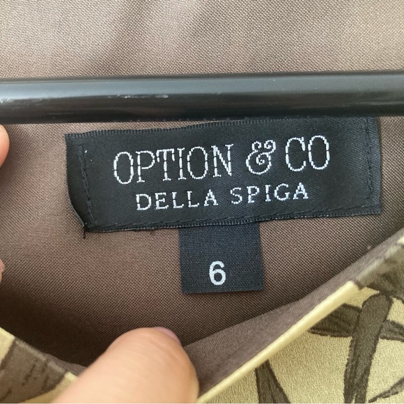 Vintage Della Spiga Maxi Sheath Bamboo Dress Size 6/L - Picture 4 of 6